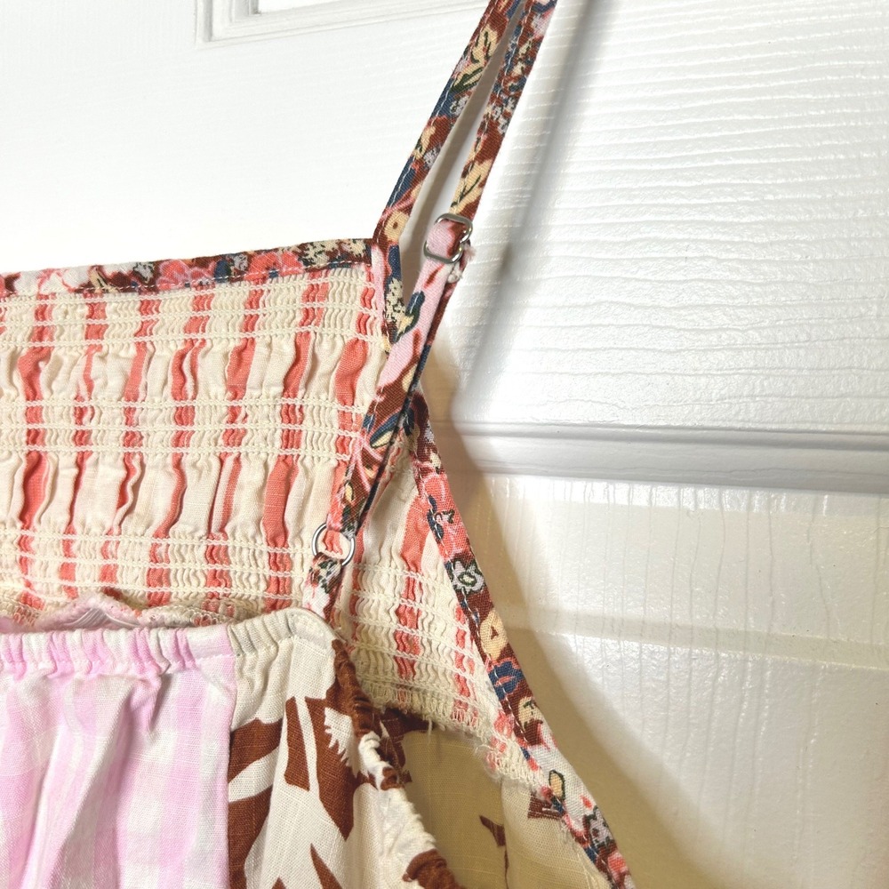 Universal Thread Pink Patchwork Floral Cotton Max… - image 5